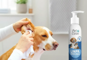 Gel limpiador de oídos orejas para perros y gatos Pet Clean 100g