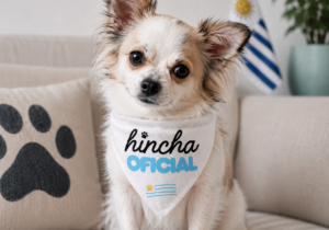 Bandana Mundialista. Edición especial La Celeste. Diseño "Hincha Oficial"